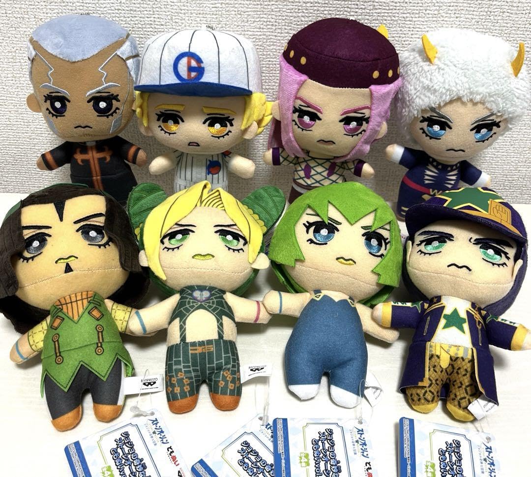 ジョジョの奇妙な冒険　ストーンオーシャン　ともぬいvol.1 全セット ジョジョの奇妙な冒険 ストーンオーシャン ともぬいvol.1